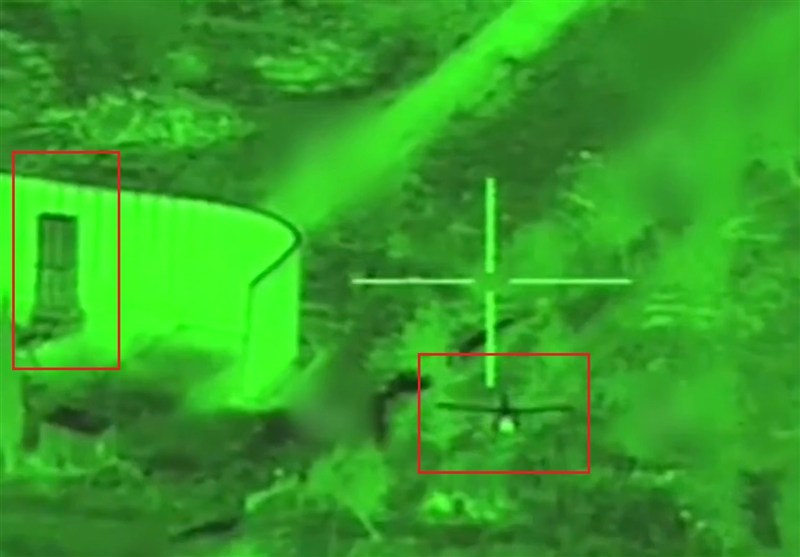 Iranian drone approashing Israeli air defense system